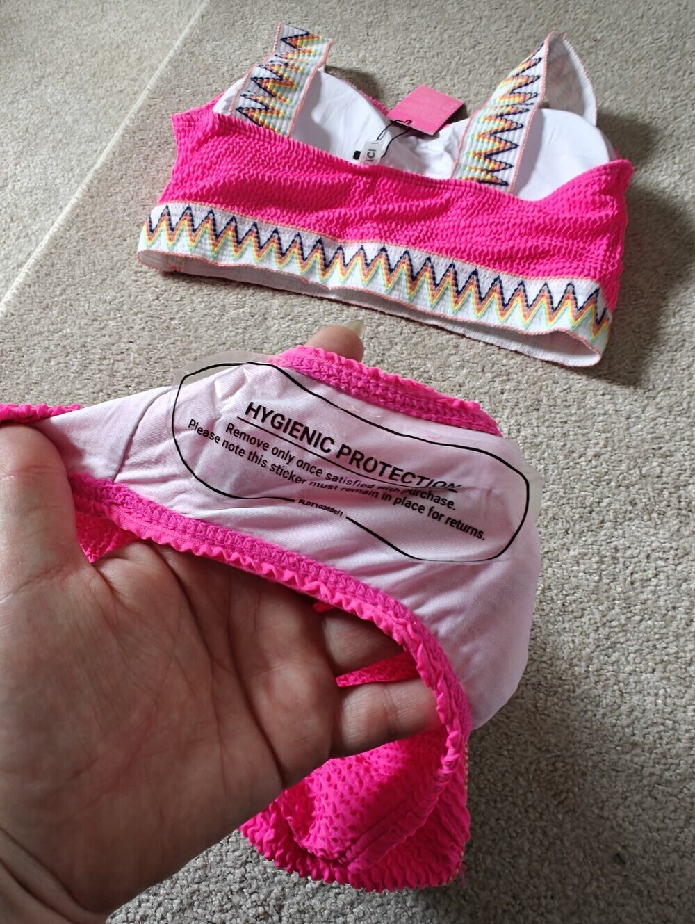 DACI Hot Pink Bikini High Rise - Picture 7 of 12